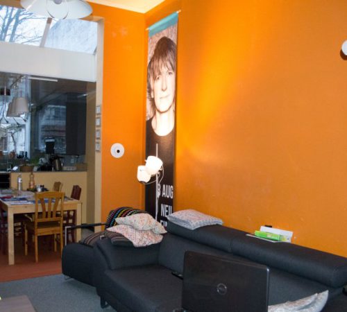 Neil Finn banner Lokerse Feesten