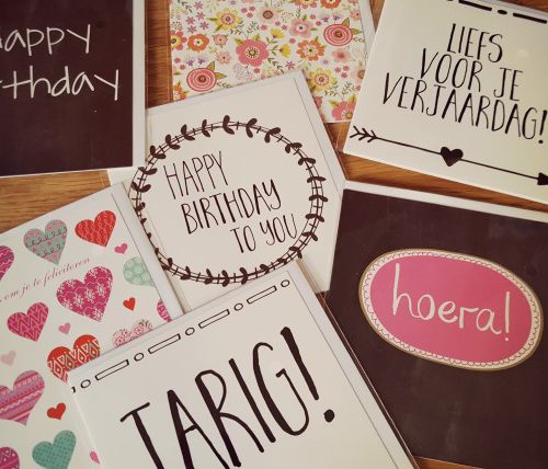 Gelukkige verjaardag blog!