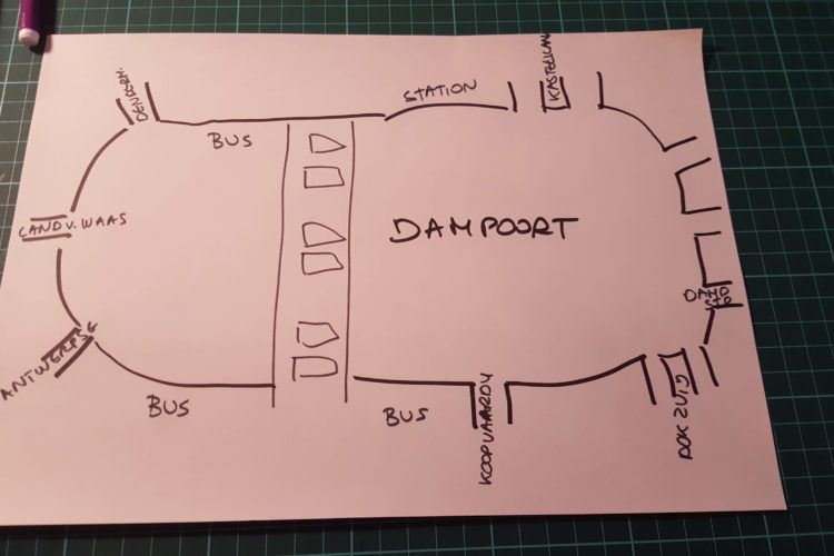 Veiliger fietsen op de Dampoort