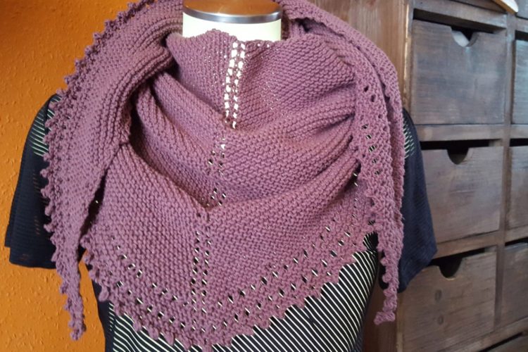 Satur9 maakt: Simple Shawl