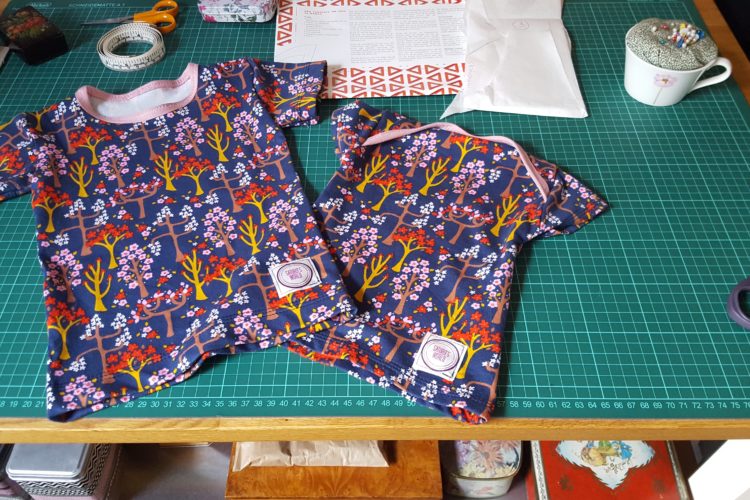 Satur9 maakt: shirts voor Lili en Pipa