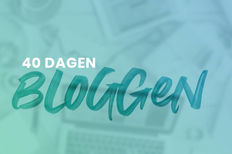 40 dagen bloggen