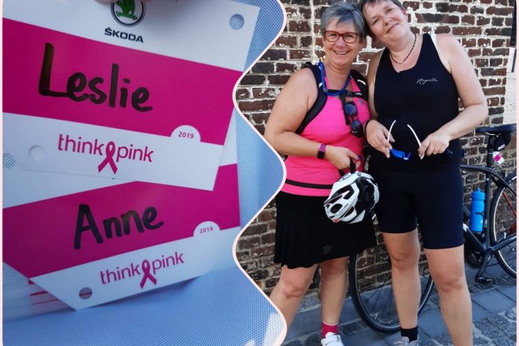 Ladies Lavender Satur9 goes Think Pink