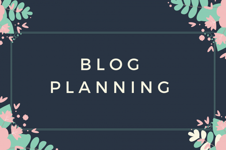 Blogplanning
