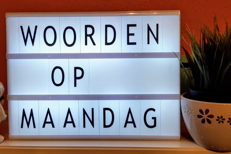 Woorden op maandag (12)