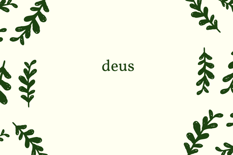 Deus #wedraaiendoor