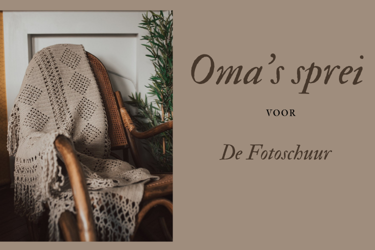 Oma’s sprei voor de Fotoschuur