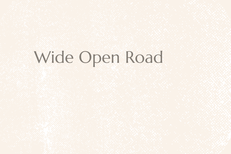 Wide Open Road #wedraaiendoor
