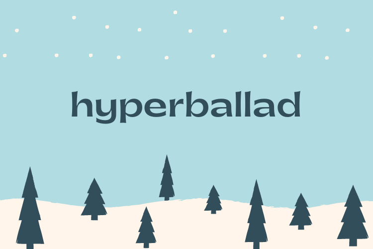 Hyperballad #wedraaiendoor