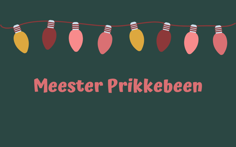 Meester Prikkebeen #wedraaiendoor
