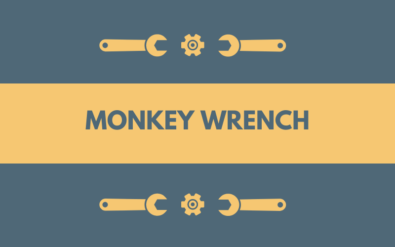 Monkey Wrench #wedraaiendoor
