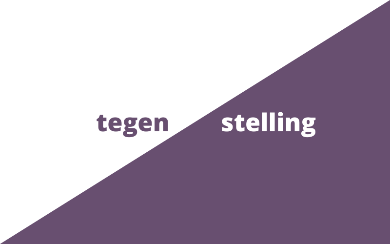 Tegenstelling: actief/passief