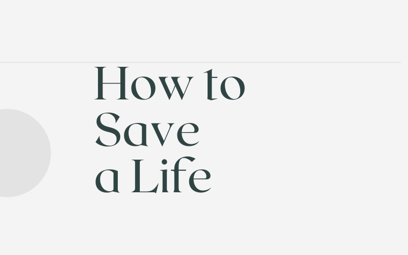 How to Save a Life #wedraaiendoor