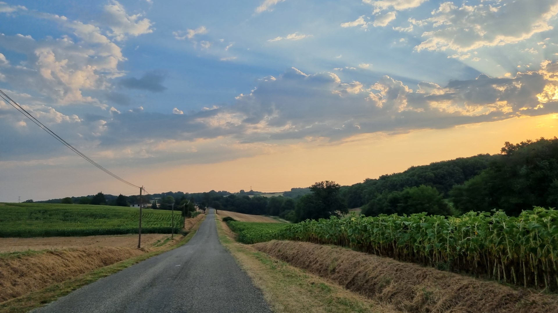 Op reis: sunrise/sunset