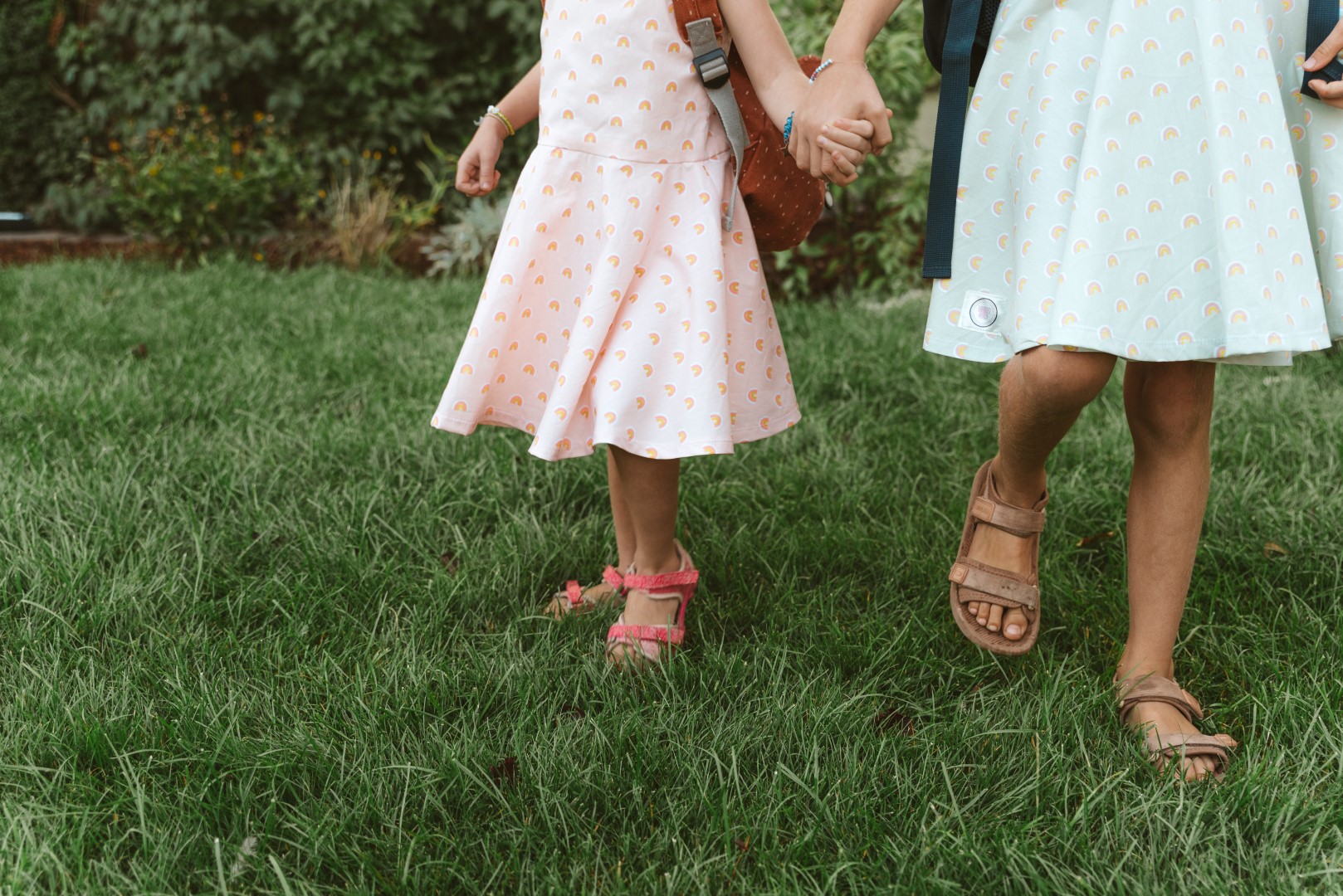 Eerste schooldag, nieuwe kleedjes
