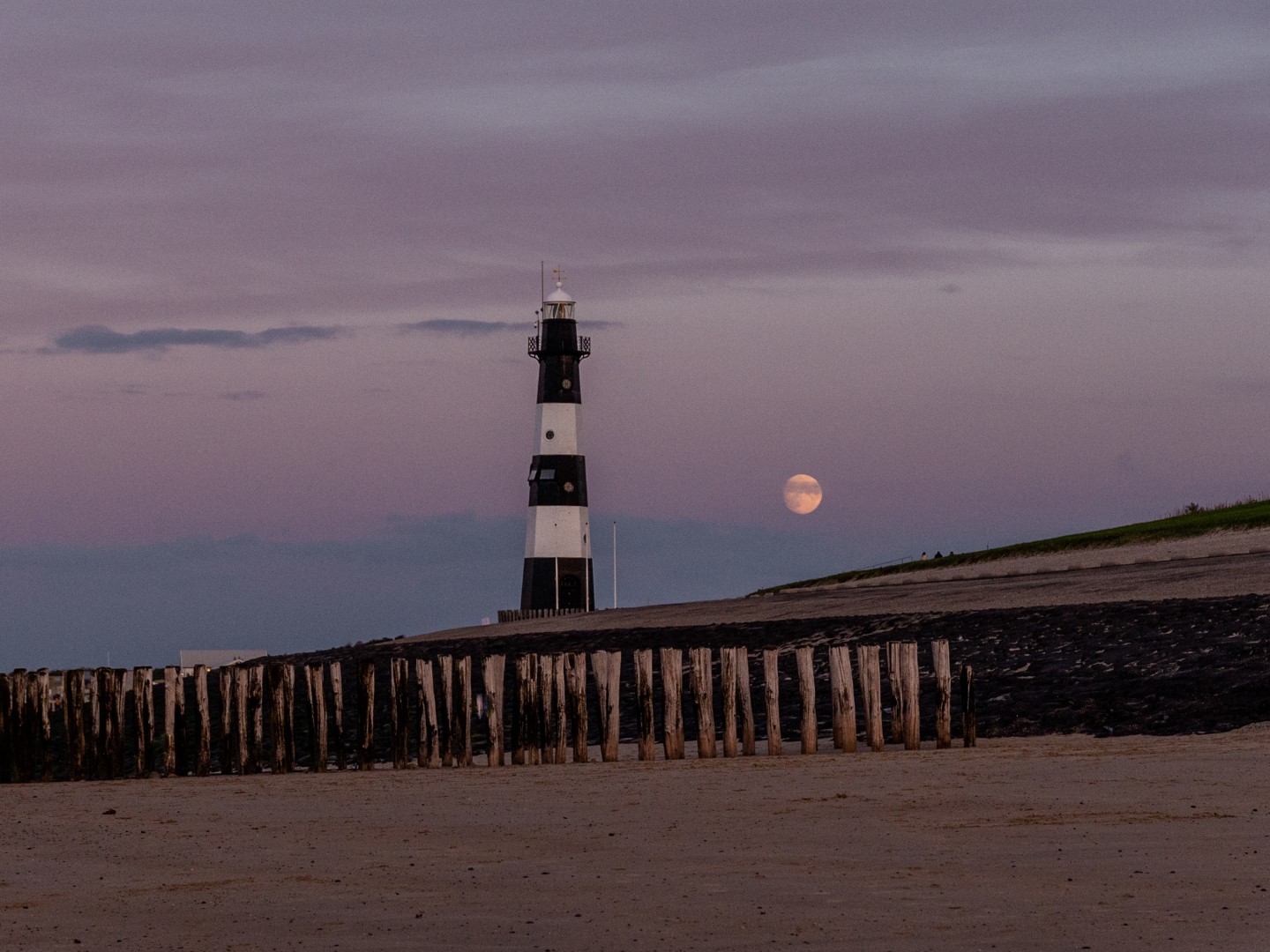 Zonsondergang in Breskens