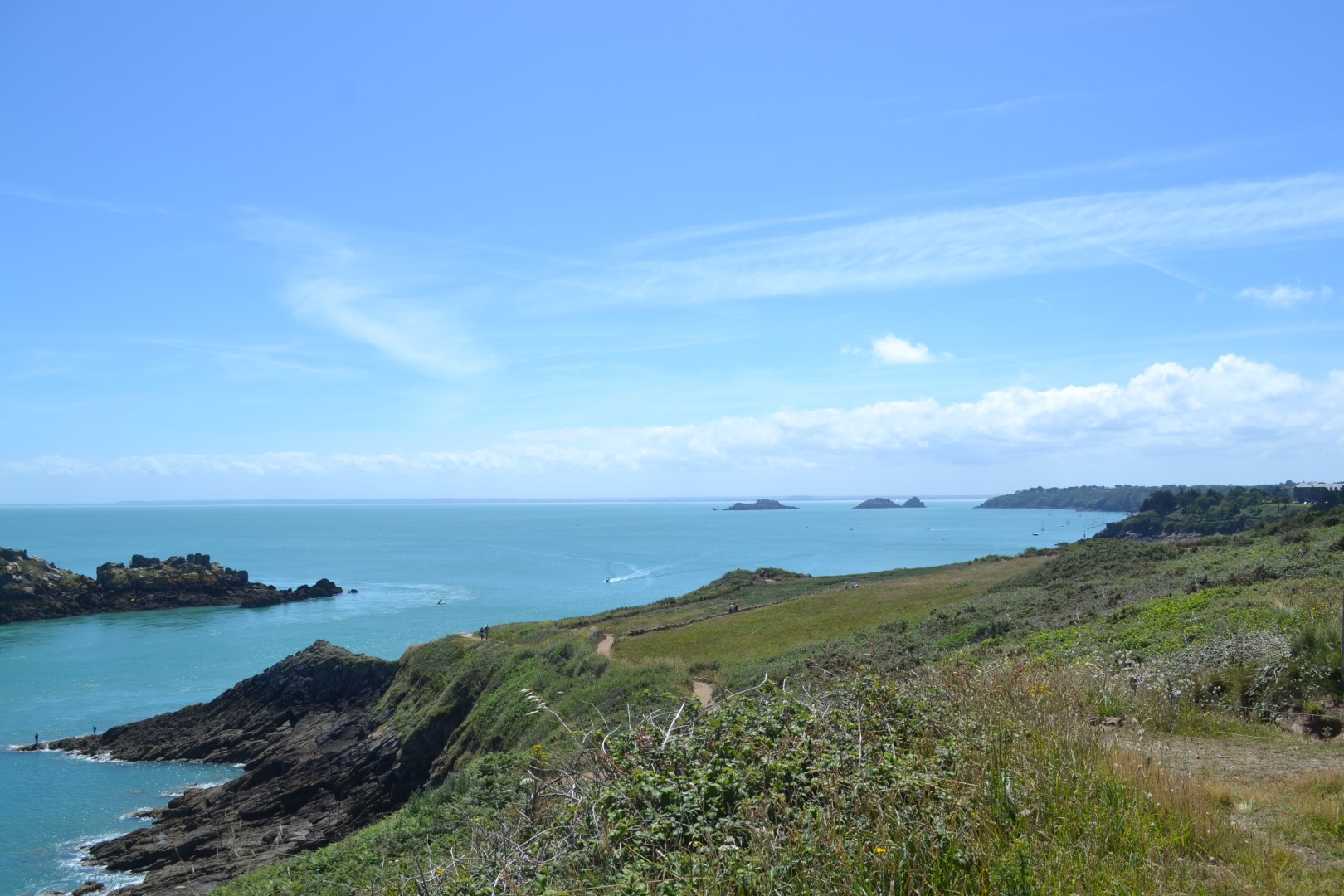 Valpartijen in een prachtig decor