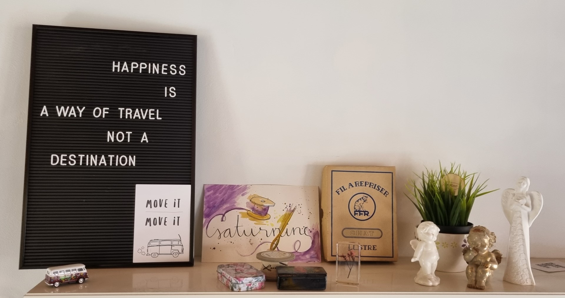 Happiness is a way of travel, not a destination