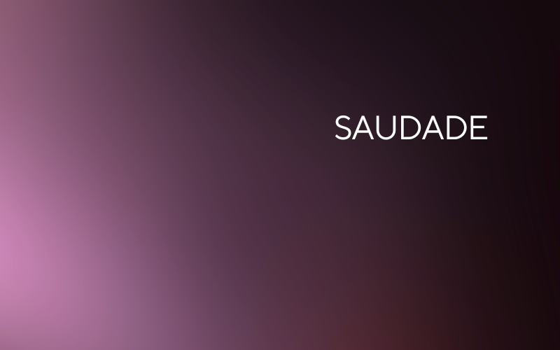 Saudade #wedraaiendoor