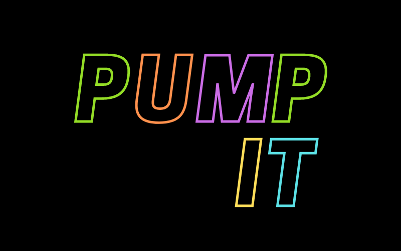 Pump It #wedraaiendoor