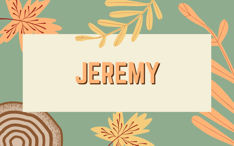 Jeremy #wedraaiendoor