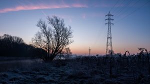 Koude ochtend in Deinze